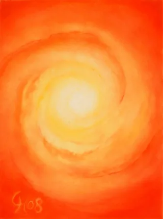 Die Durchlichtung · Rot