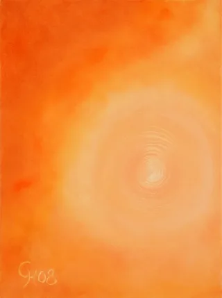 Die Durchlichtung · Orange