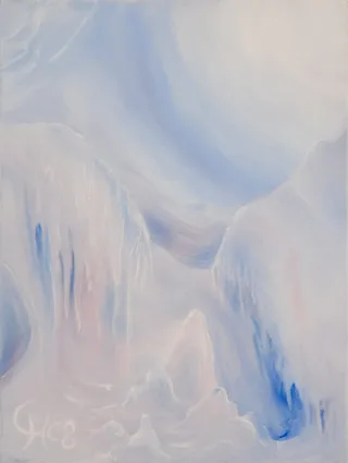 Die Durchlichtung · Blau